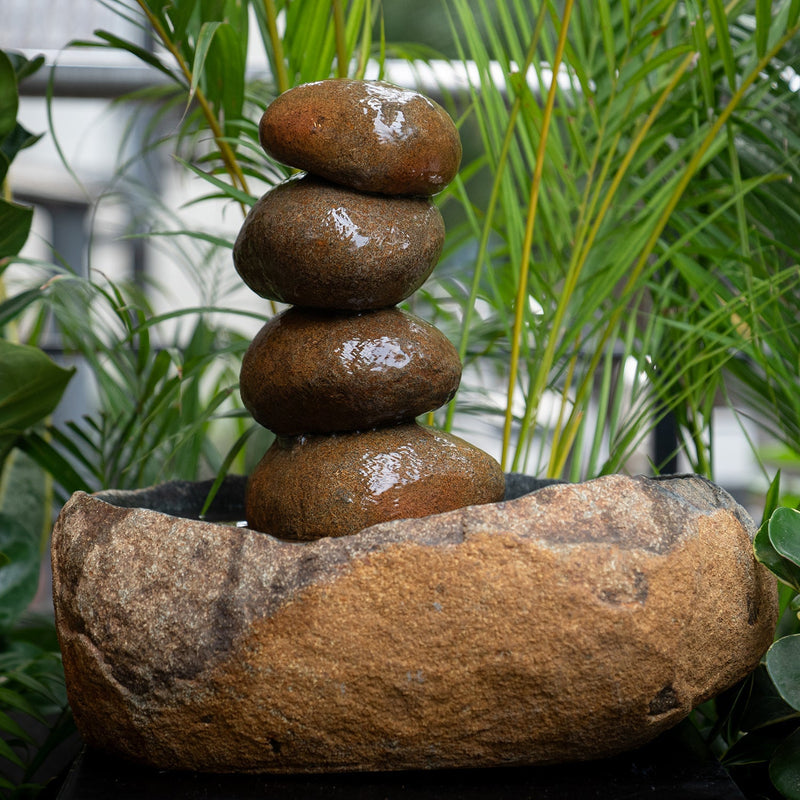 Stone Fountains: Moving Stillness, Carved in Time