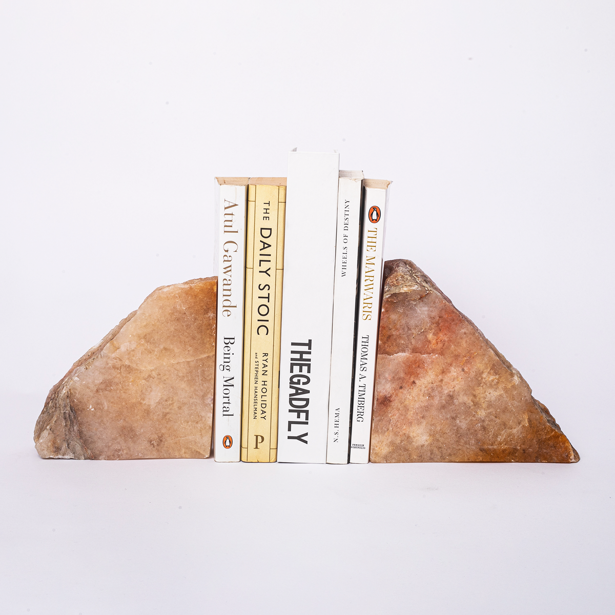 Semi Precious Bookend Set