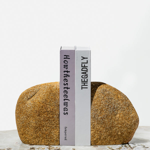 Boulder Bookend Set