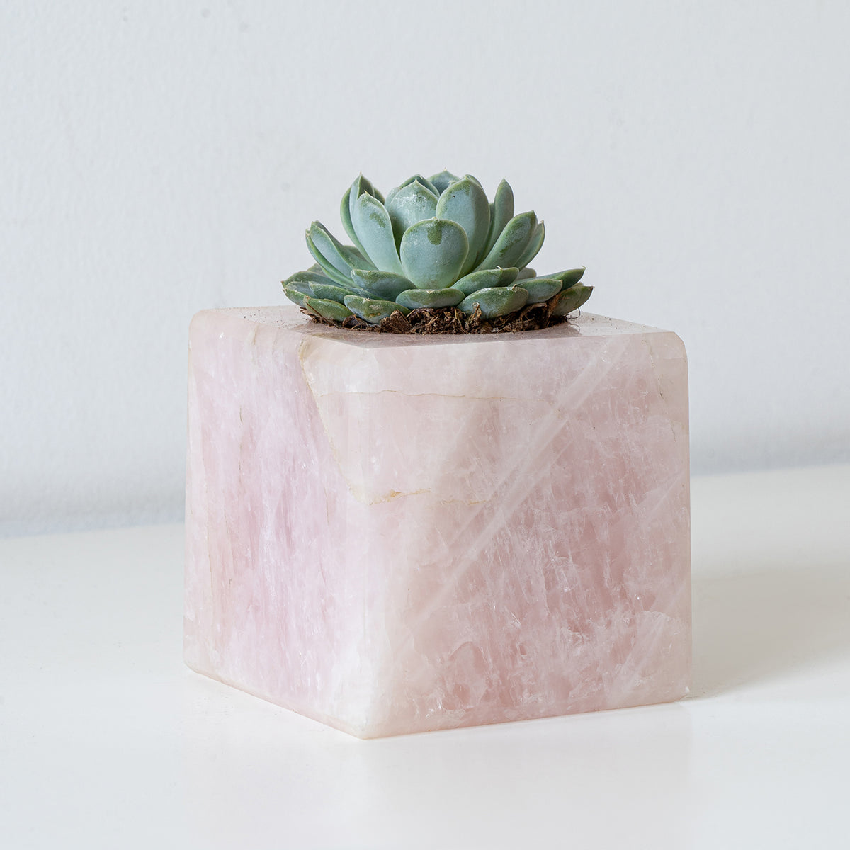 Semi Precious Cube Planter