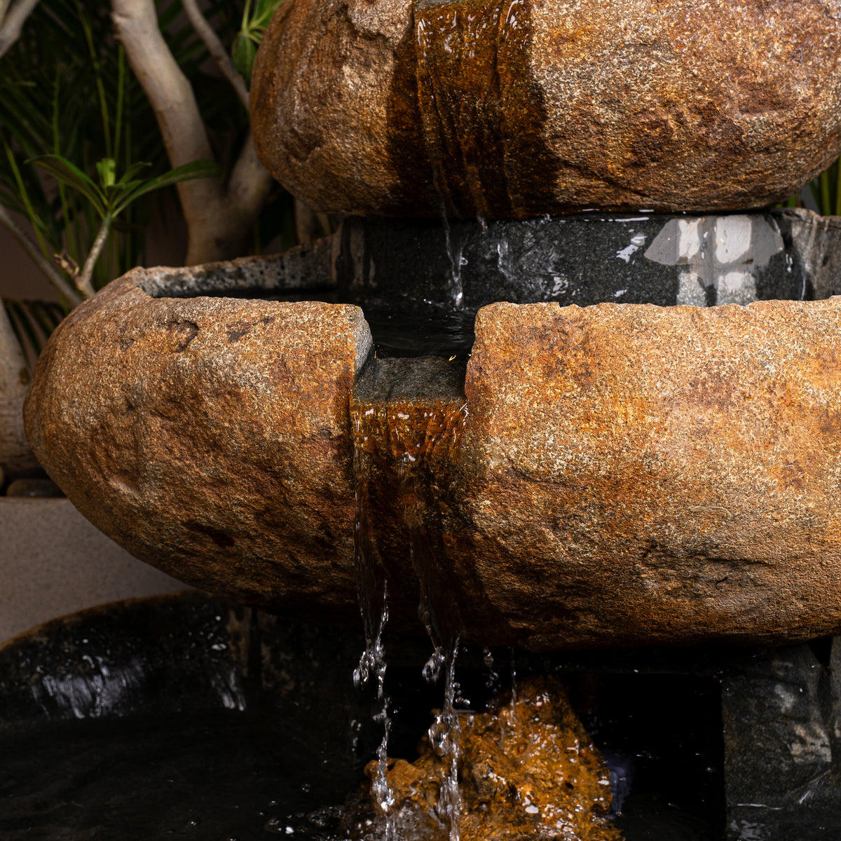 Cascade Fountain Trio