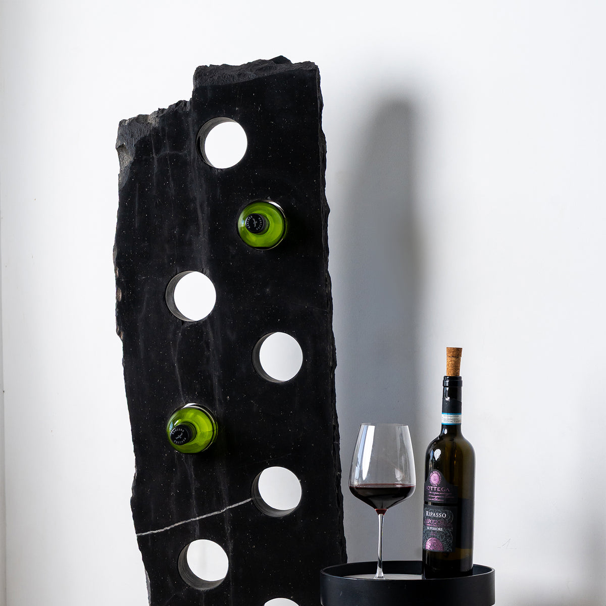 Boulder Marble Wine Rack