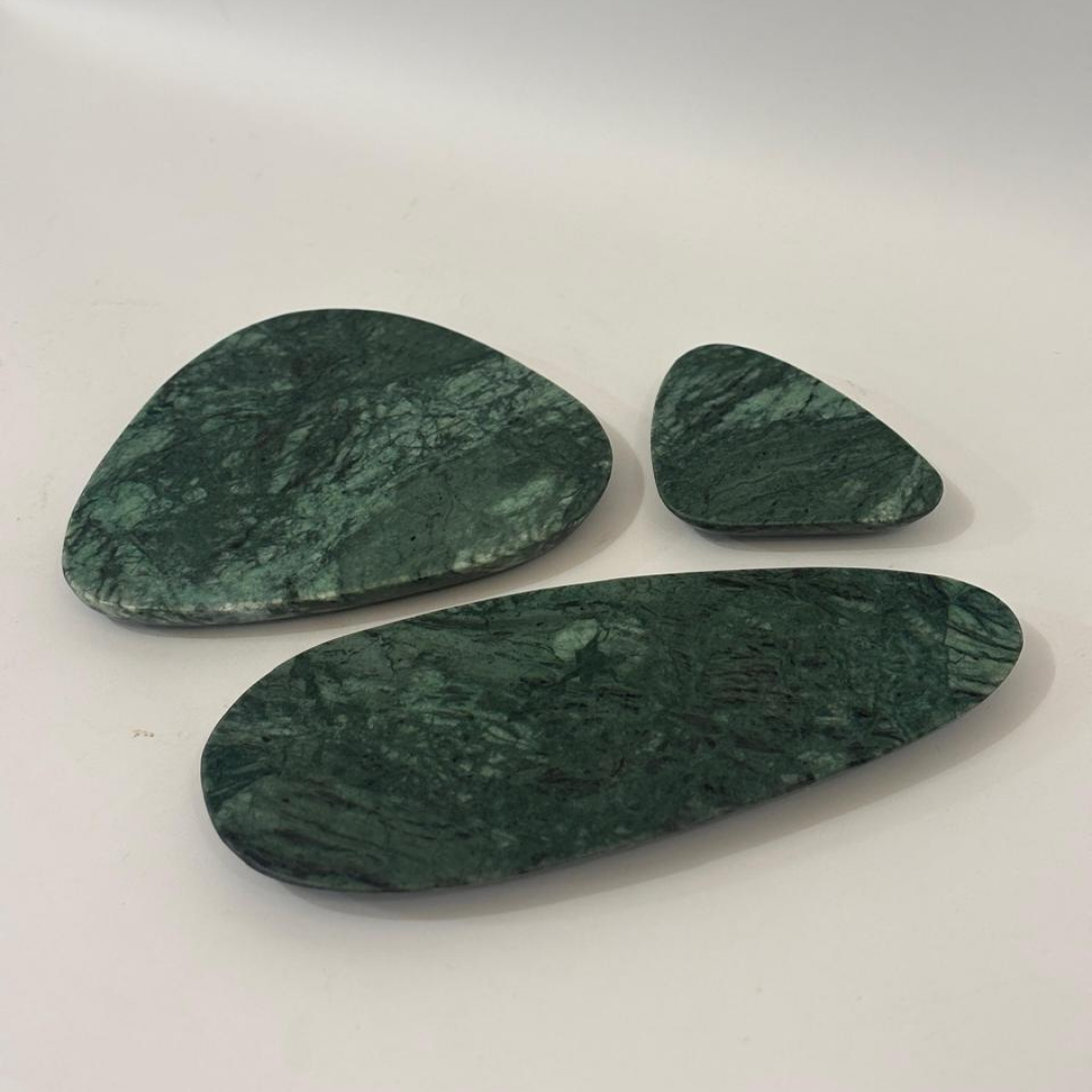 Green Marble Platter