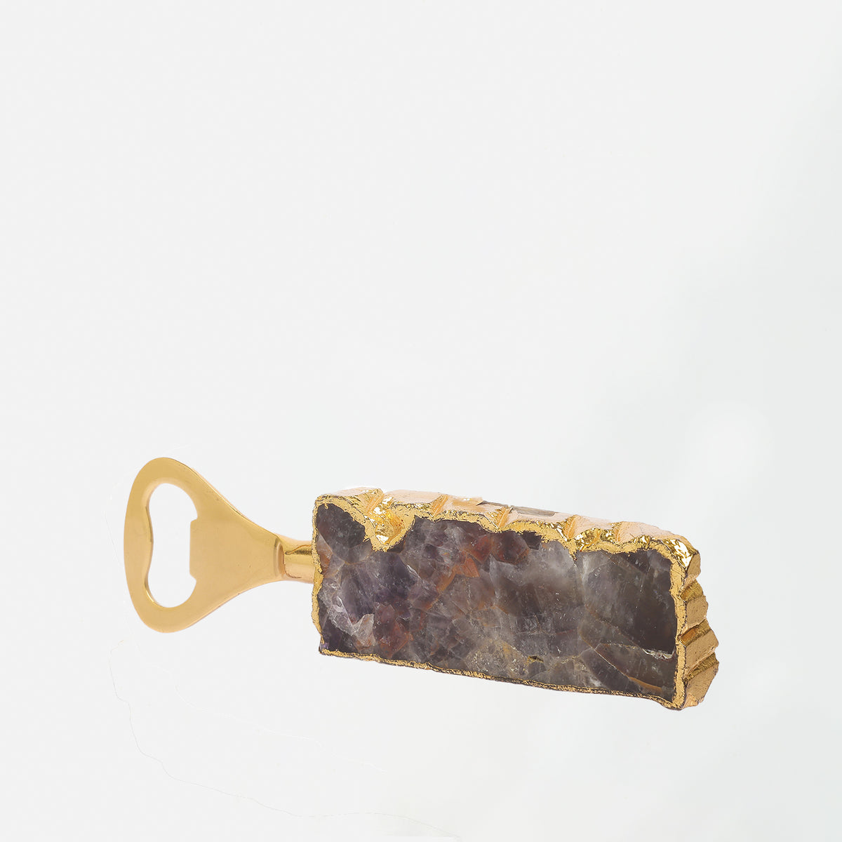 Semi Precious Bottle Opener - Amethyst