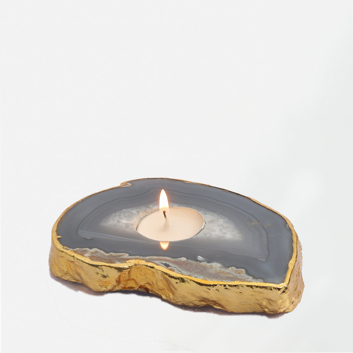 Semi Precious Tea Light Holder