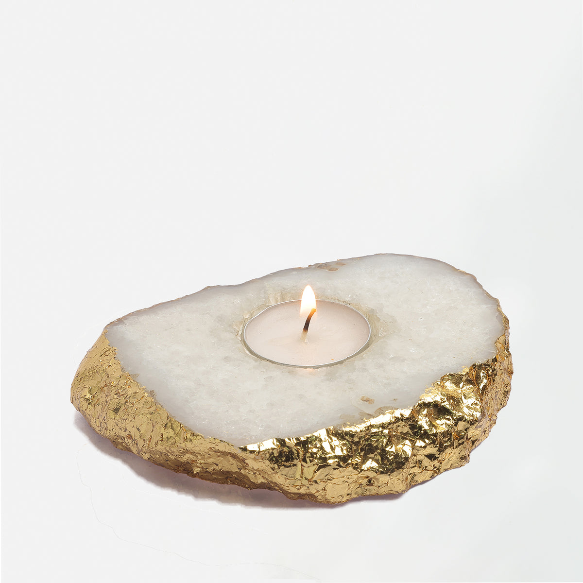 Semi Precious Tea Light Holder