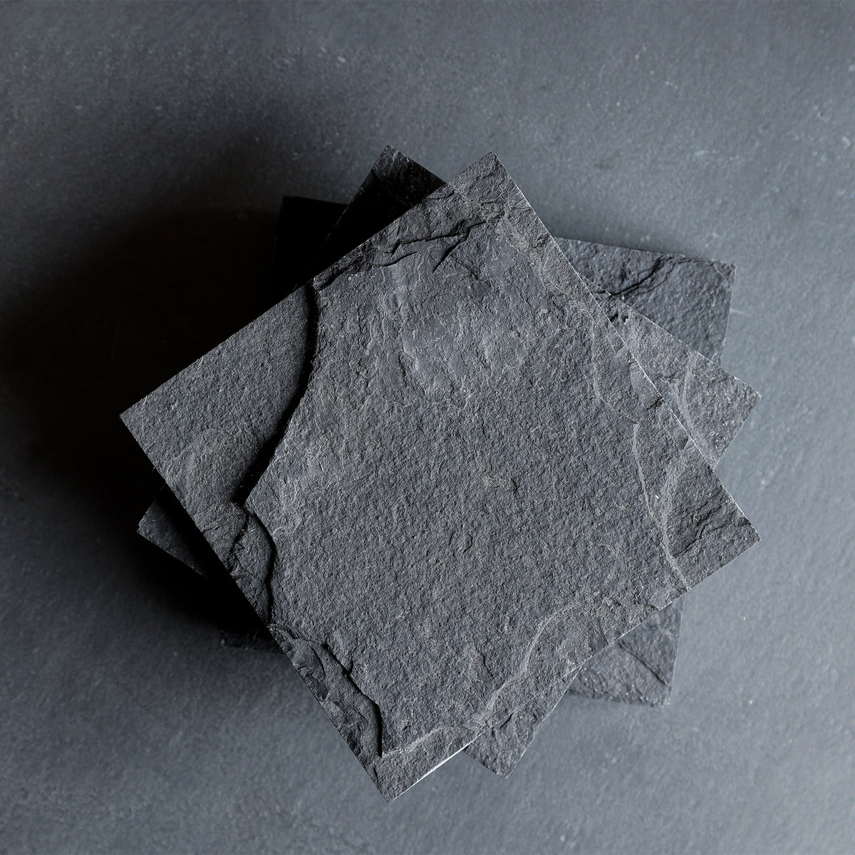 Square Slate Coasters - Set of 4