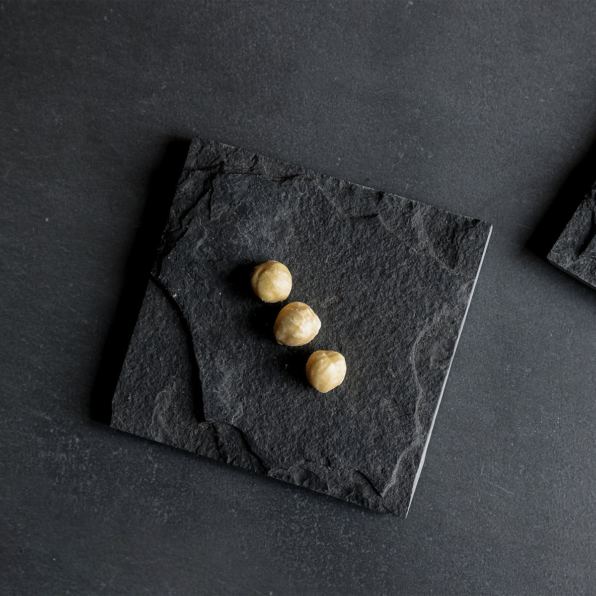 Square Slate Coasters - Set of 4