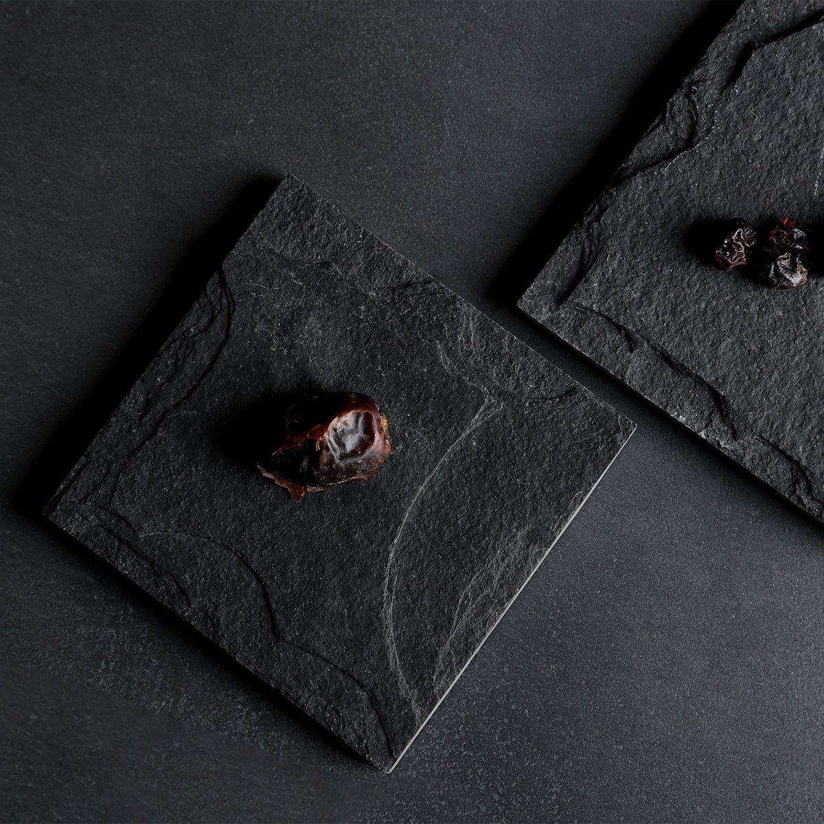 Square Slate Coasters - Set of 4