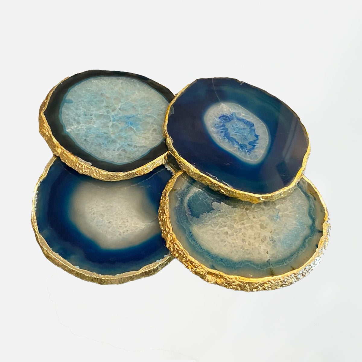 Semi Precious Coasters Set of 4