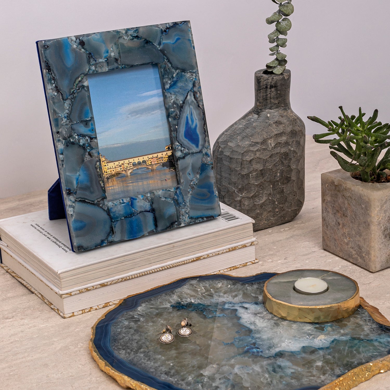 Semi Precious Photo Frame – paarkhi