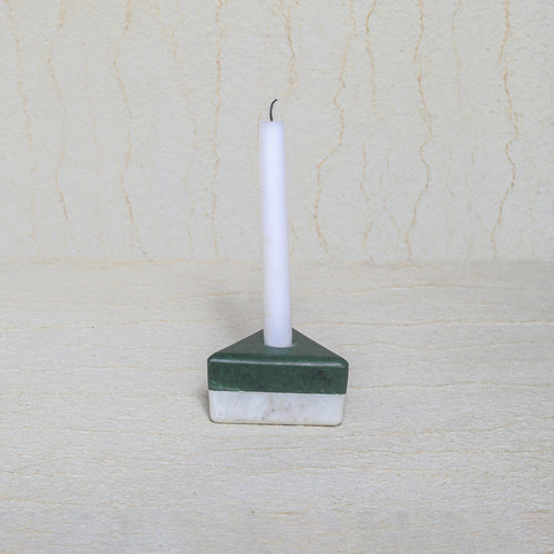 Two-tier Marble Candle Holder