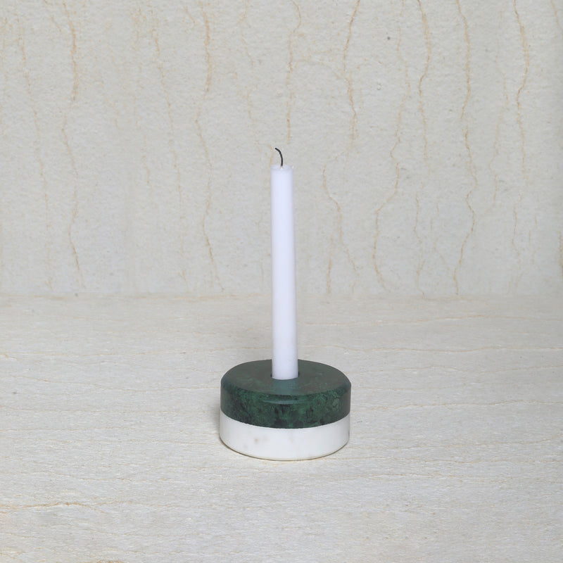 Two-tier Marble Candle Holder