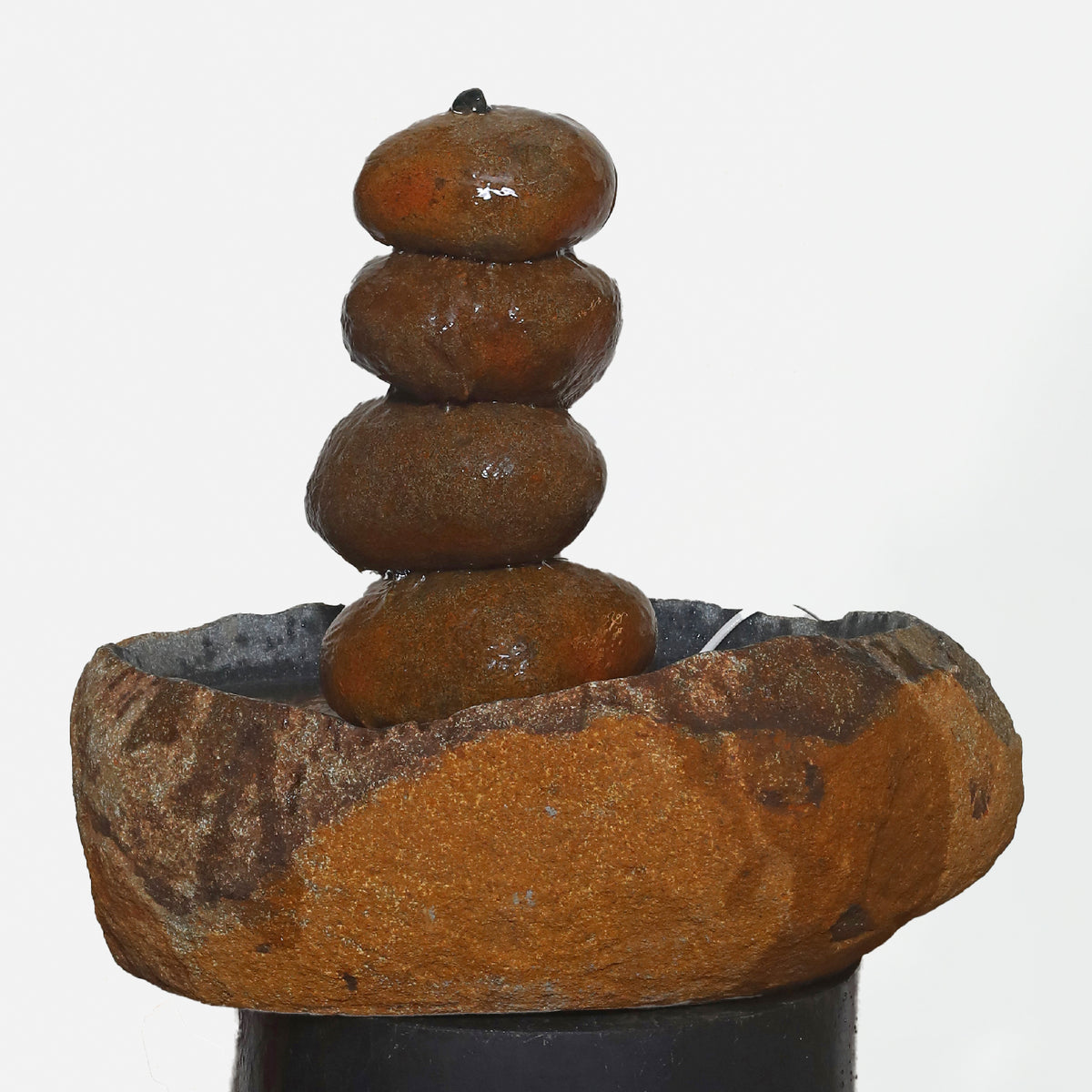 Stacked Boulder Fountain