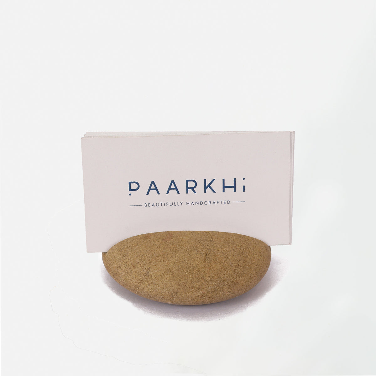 Pebble Card Holder - Brown