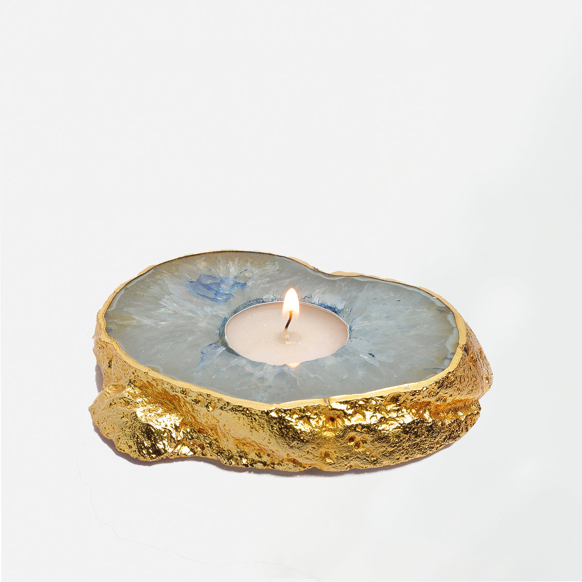 Semi Precious Tea Light Holder