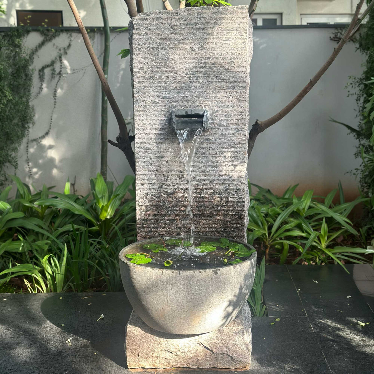 Ridged Water Fountain