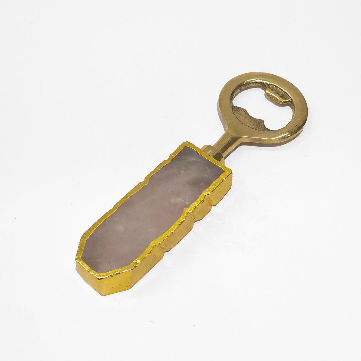 Semi Precious Bottle Opener - Rose Quartz