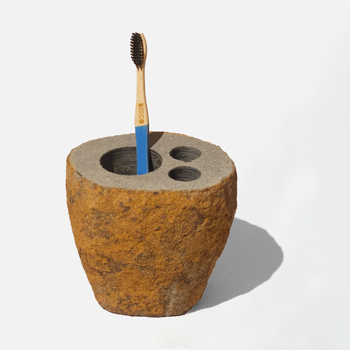 Boulder Brush Holder