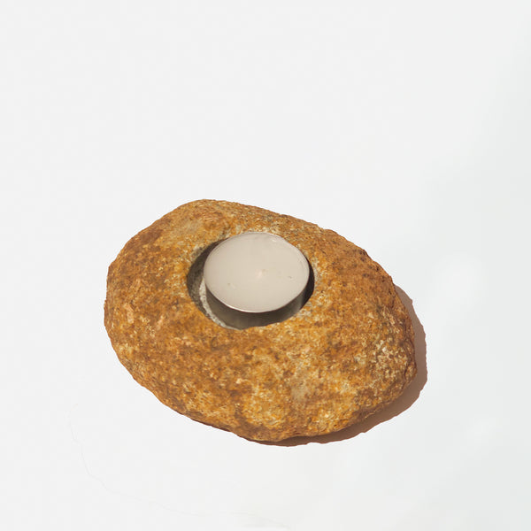Boulder Tea Light Holder