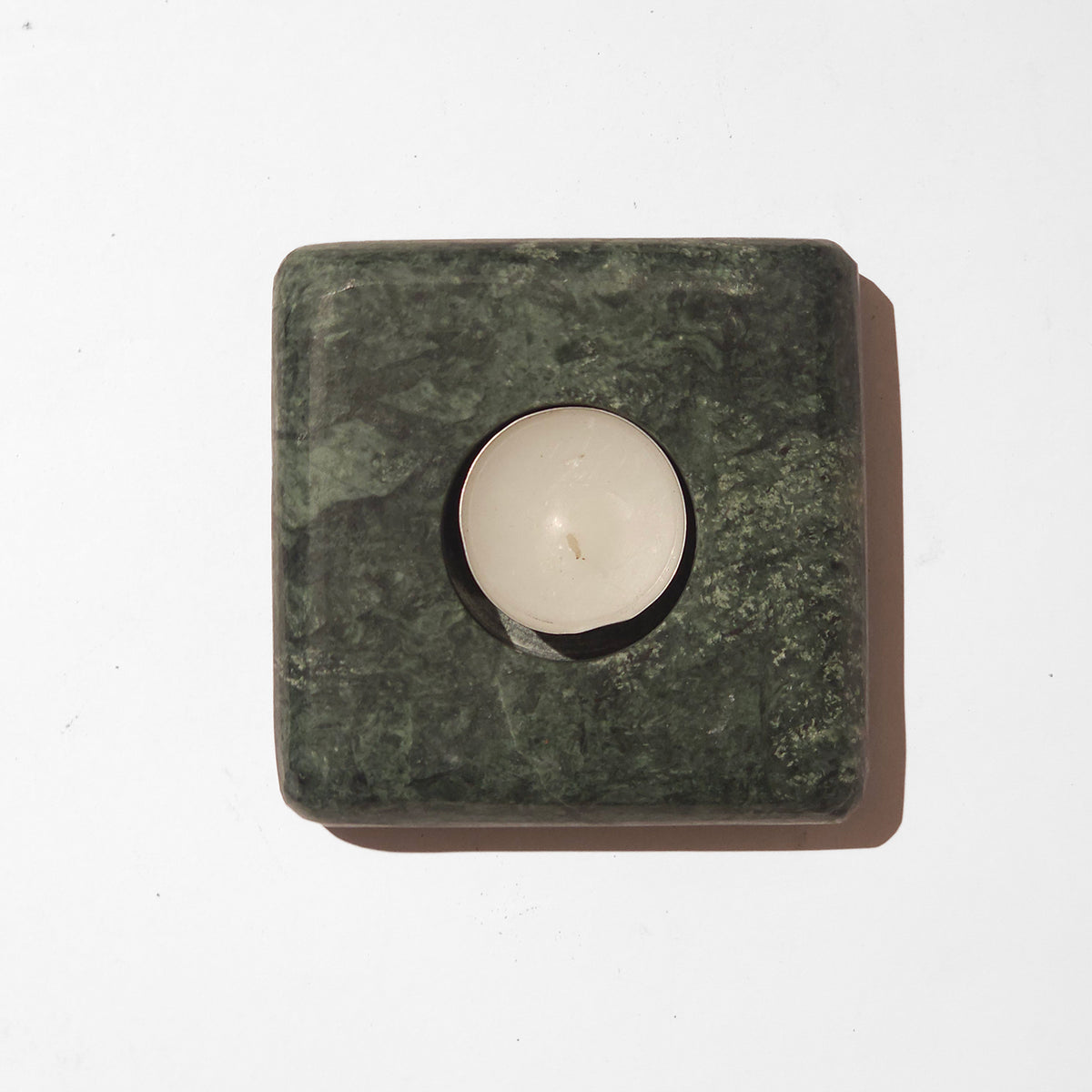 Square Marble Tealight Holder