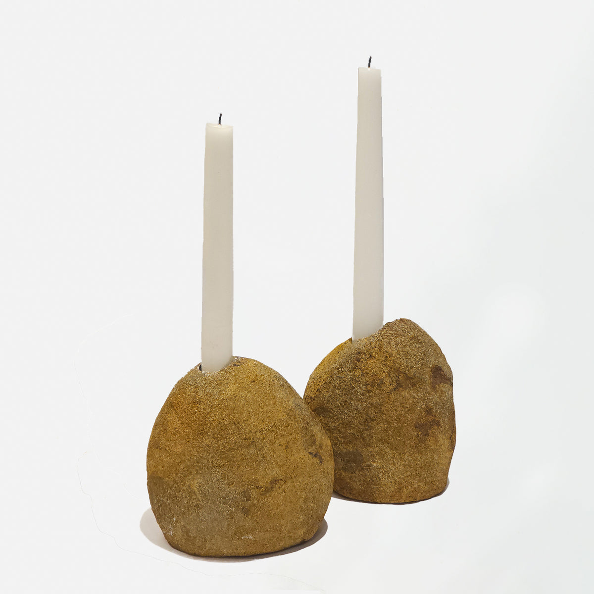 Boulder Candle Holder