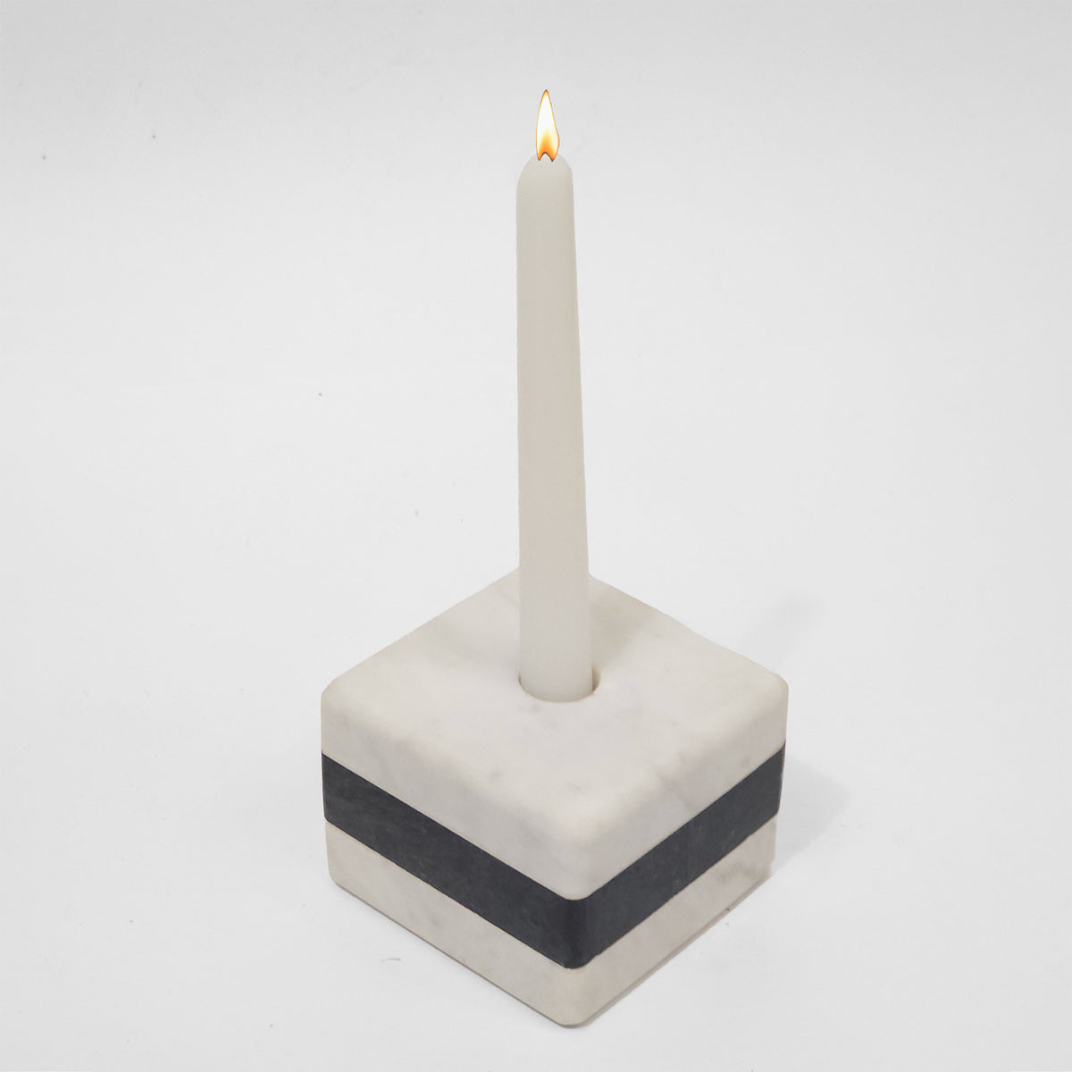 Three-tier Marble Candle Holder