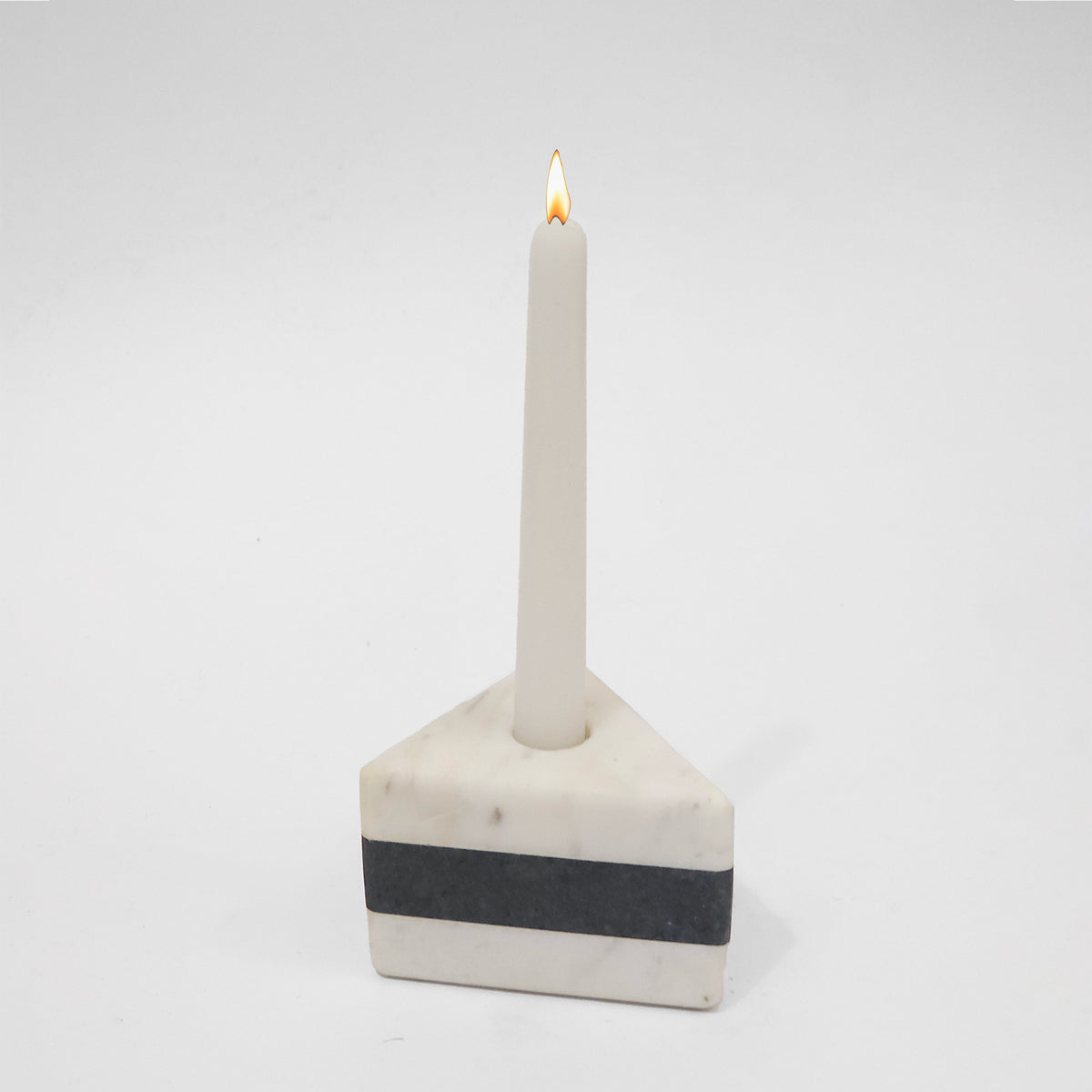 Three-tier Marble Candle Holder