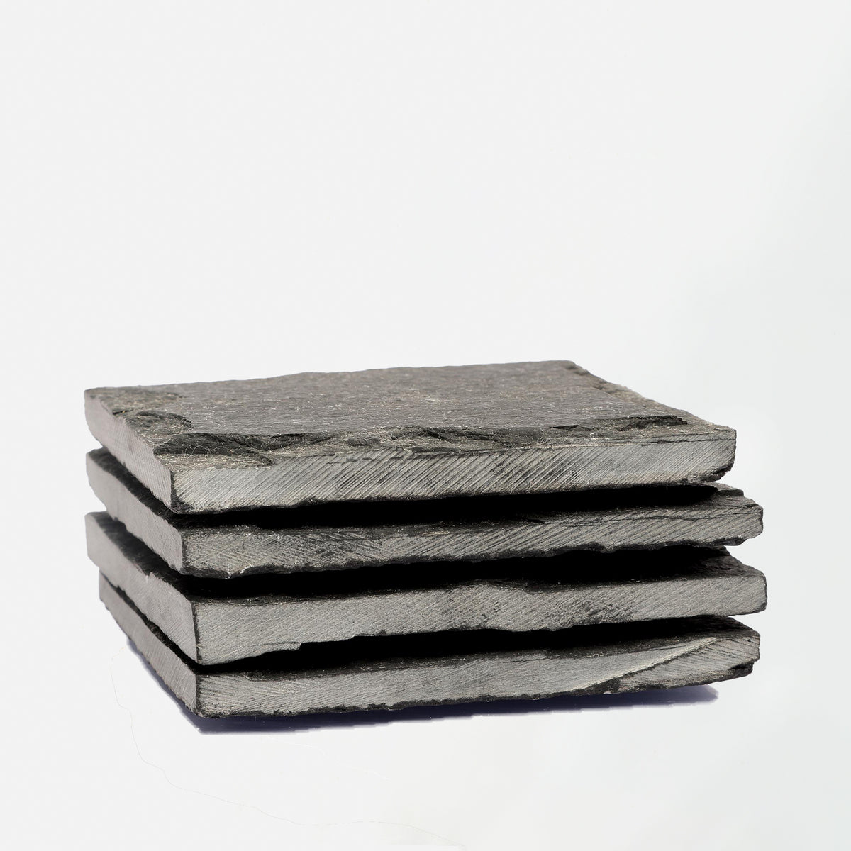Square Slate Coasters - Set of 4