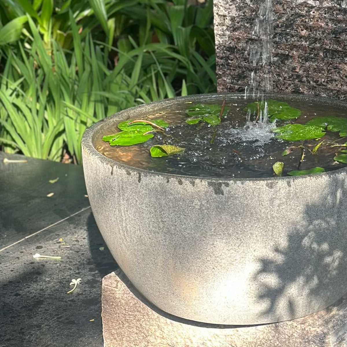 Ridged Water Fountain