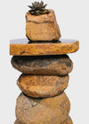 Stacked Boulder Side Table