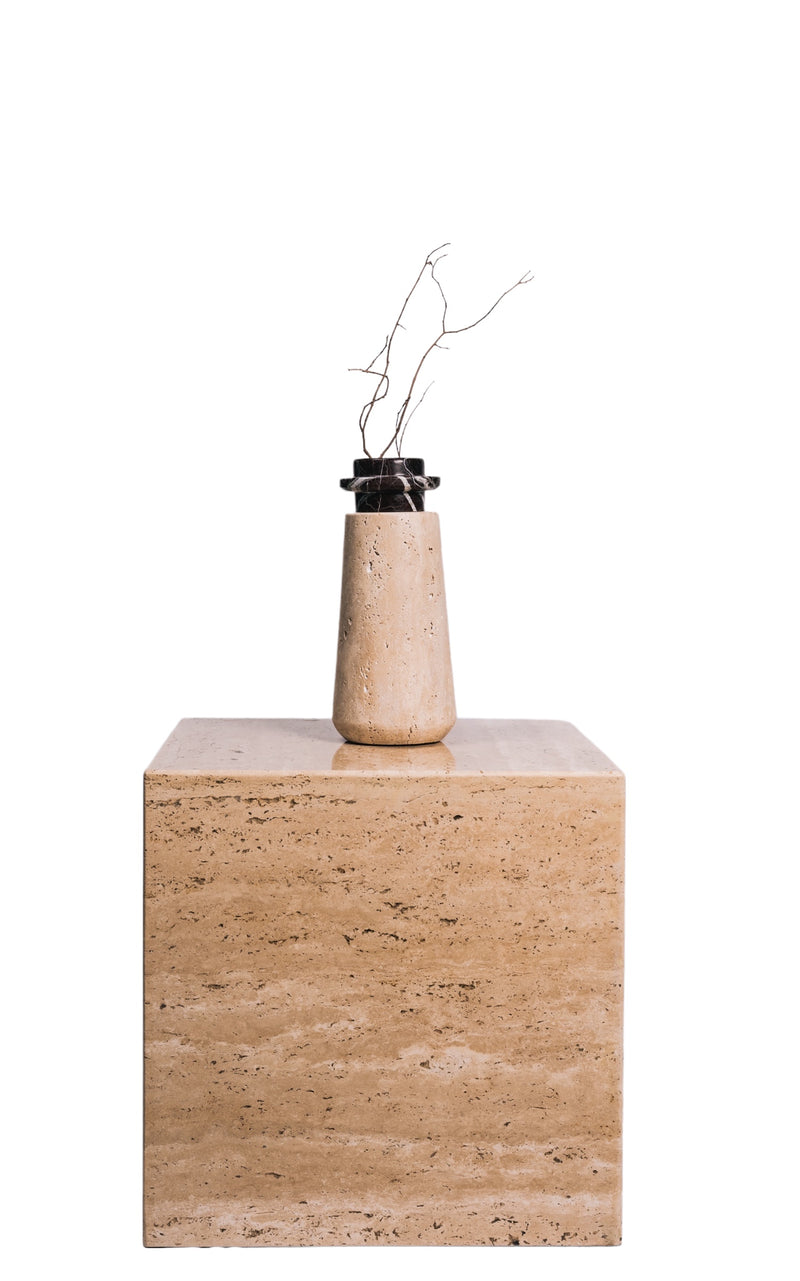 Travertine Cube