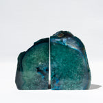 Semi Precious Book End set-Green Gava