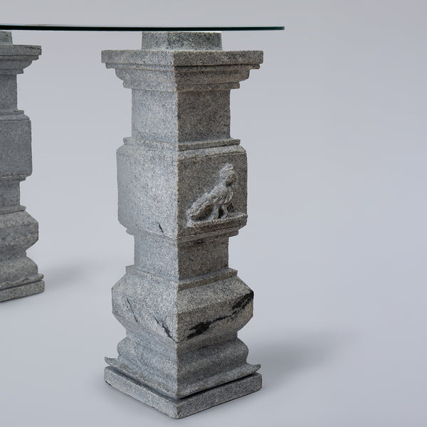 Temple Pedestal Dining Table