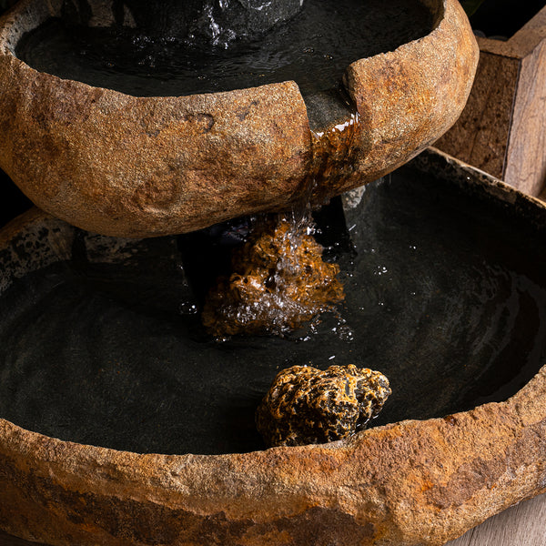 Cascade Fountain Trio
