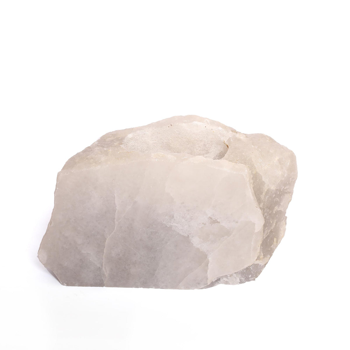 Semi Precious Planter - Smokey Grey Quartz - paarkhi