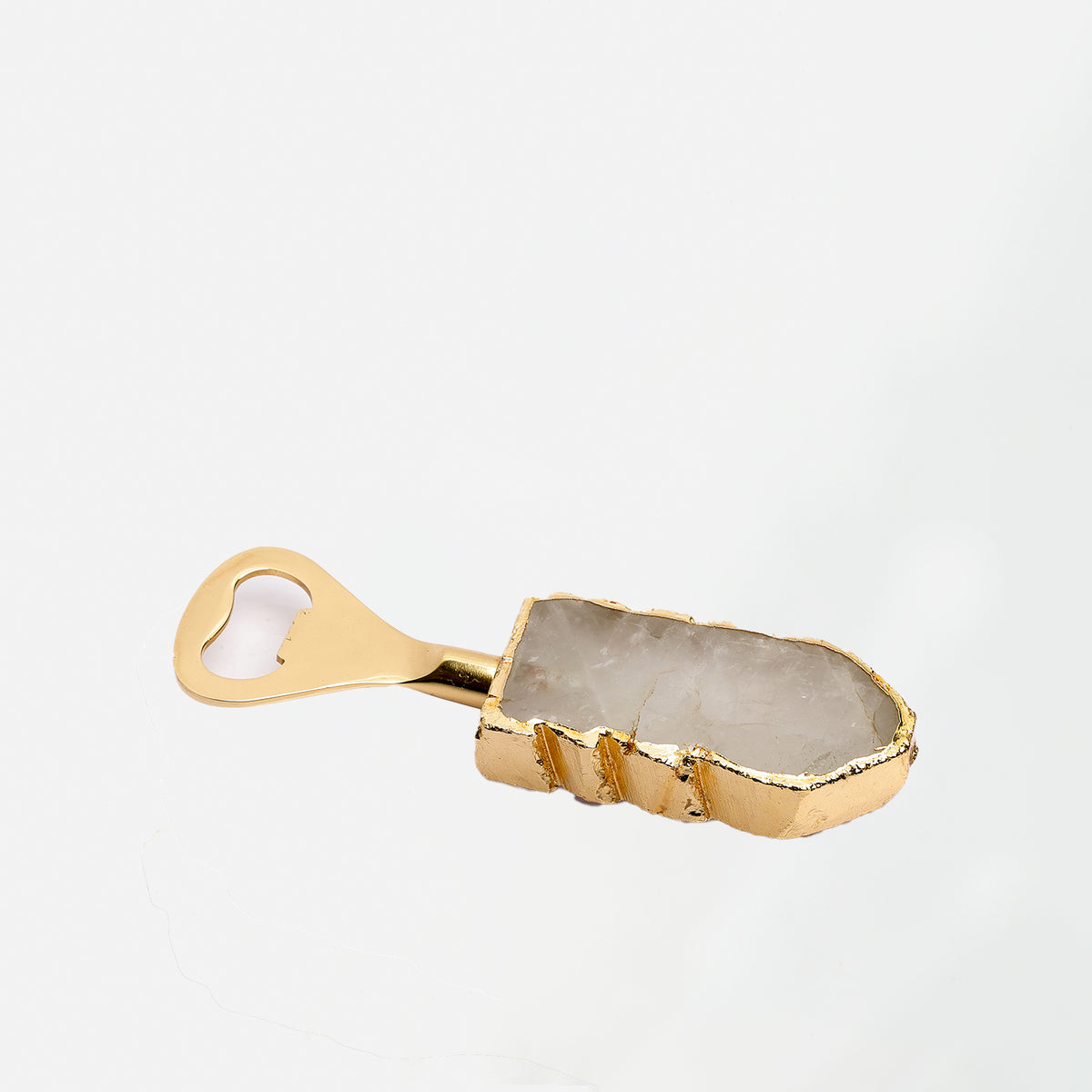 Semi Precious Bottle Opener - Rose Quartz
