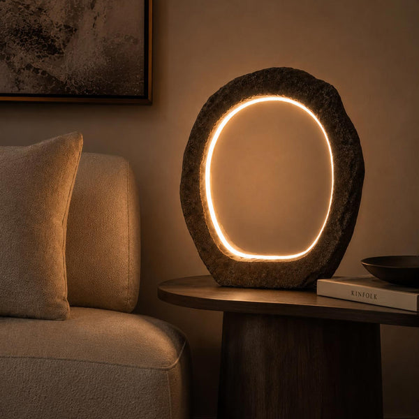 Hollow Boulder Lamp - Small