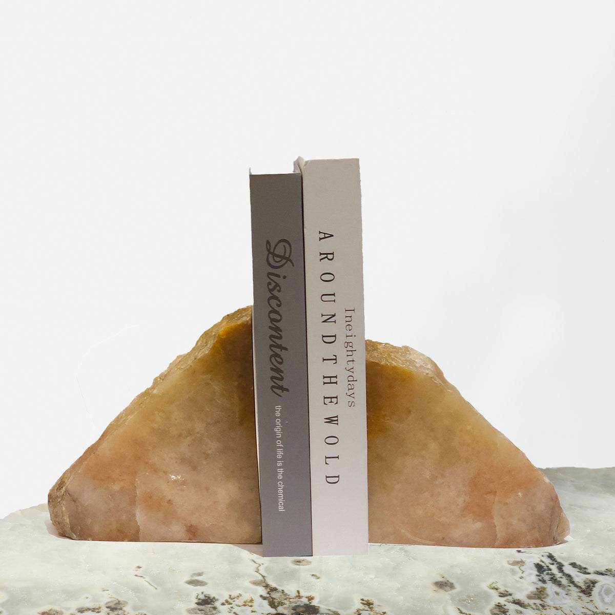 Semi Precious Bookend Set