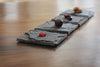 Square Slate Platter & Coasters Set of 4