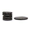 Round Slate Platter & Coasters Set of 4