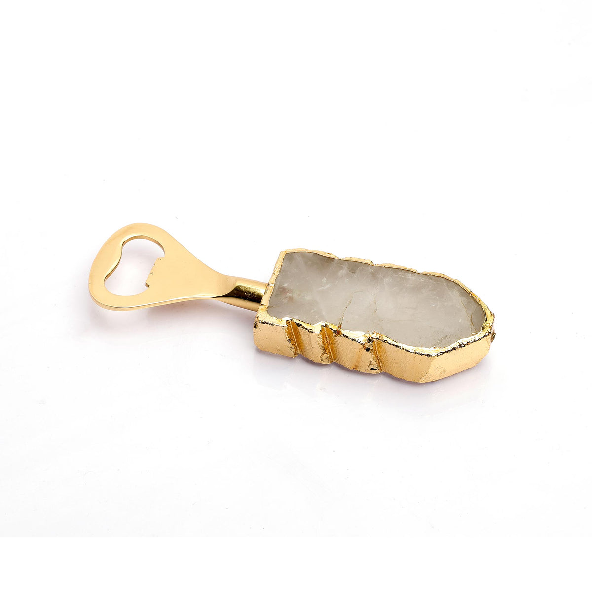 Semi Precious Bottle Opener - Rose Quartz - paarkhi