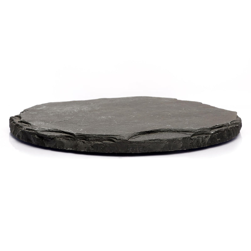 Round Slate Platter & Coasters Set of 4