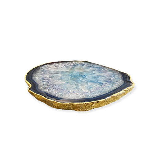 Semi Precious Platter - Blue Agate